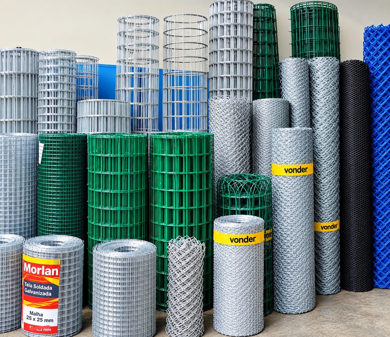 Telas galvanizadas revestidas de pvc e plastica — Casa das Telas, foto 50